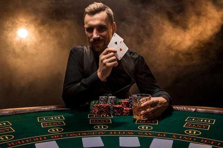 Antarmuka taruhan lambo77 dengan tombol Pemain, Banker, dan Seri